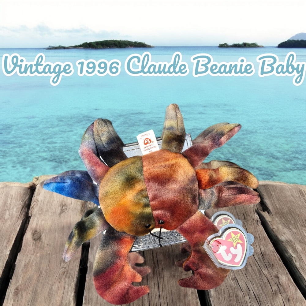 Vintage Beanie Baby CLAUDE